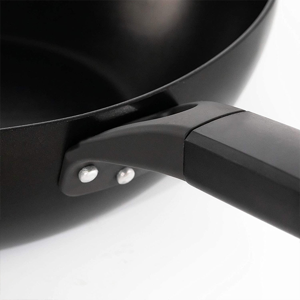 Hard&Light Black Wok 30cm (Can use on induction) LHL5305-IH, , large image number 2